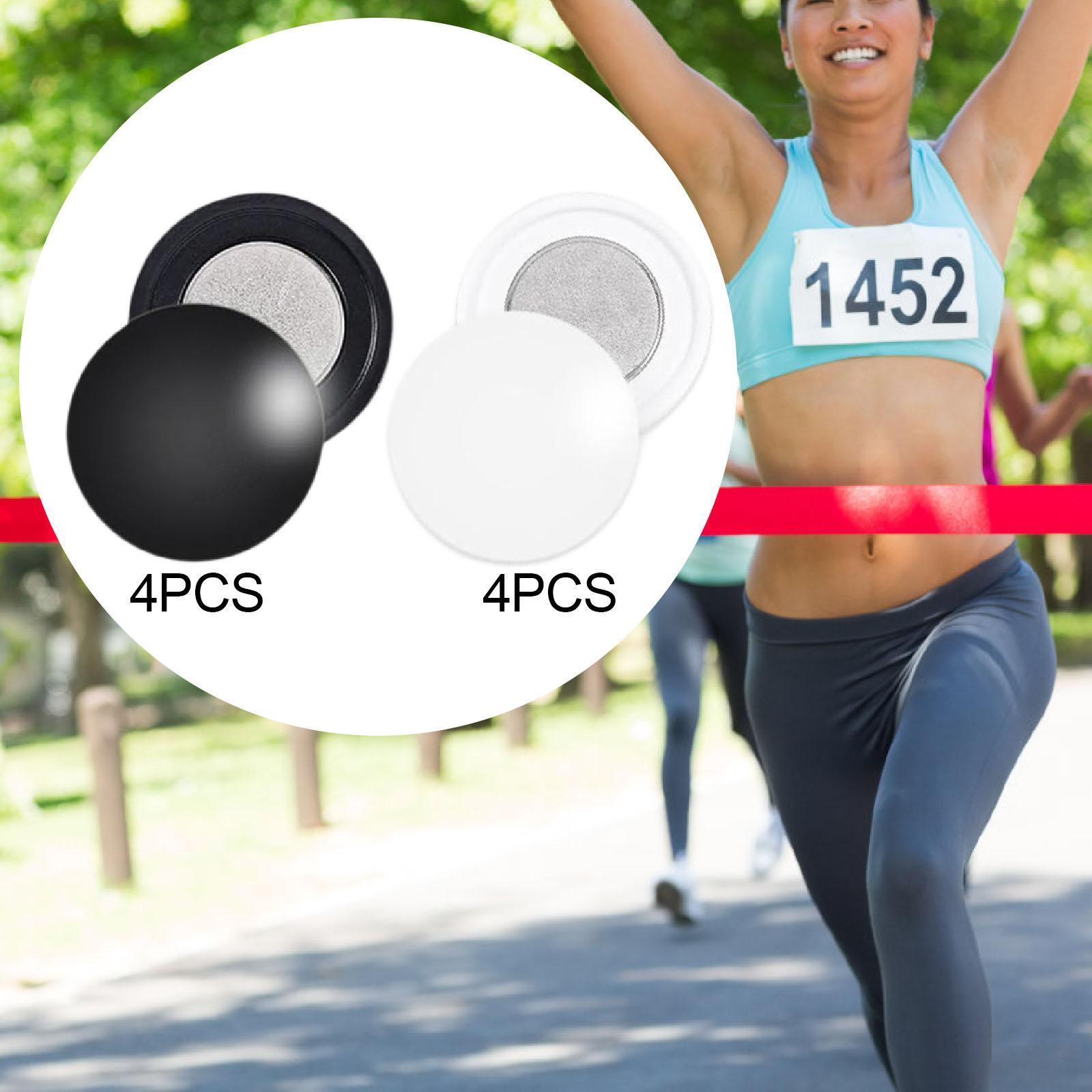 4 Pair Magnetic Race Bib Clips - Running Gear Parts 评论和价格