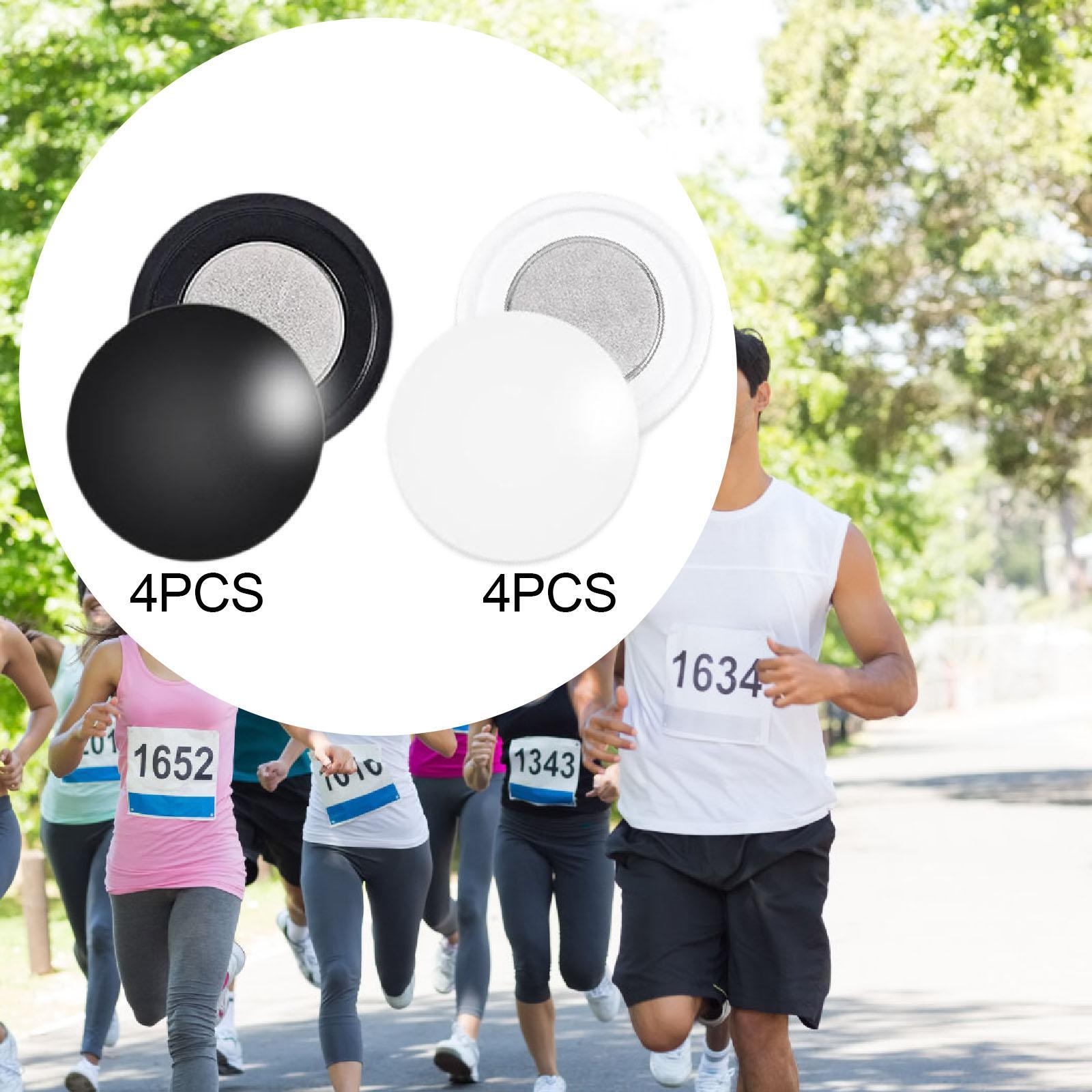 4 Pair Magnetic Race Bib Clips - Running Gear Parts 评论和价格