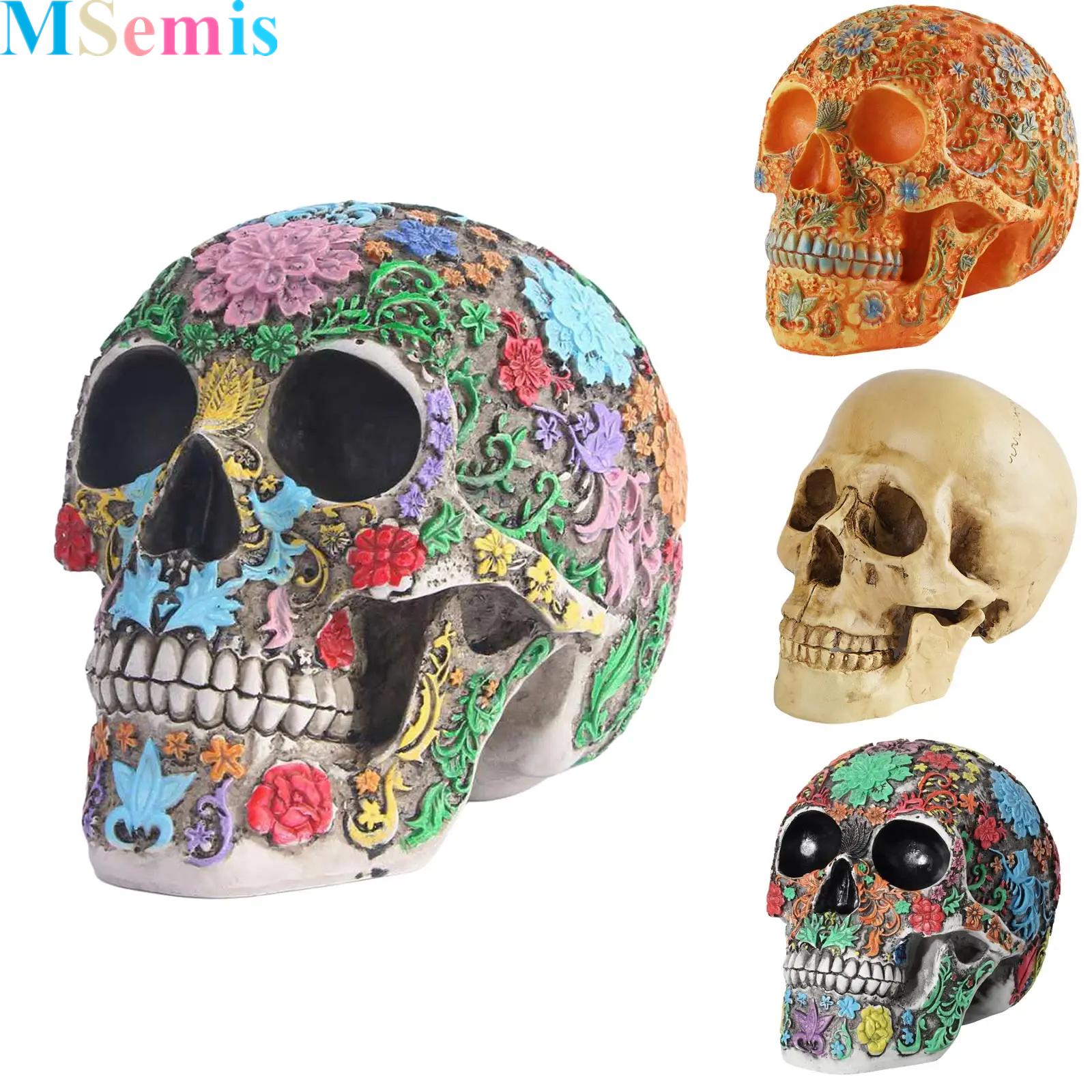 Life Size Skull Resin Human Sk - Head Racket Boom 评论和价格