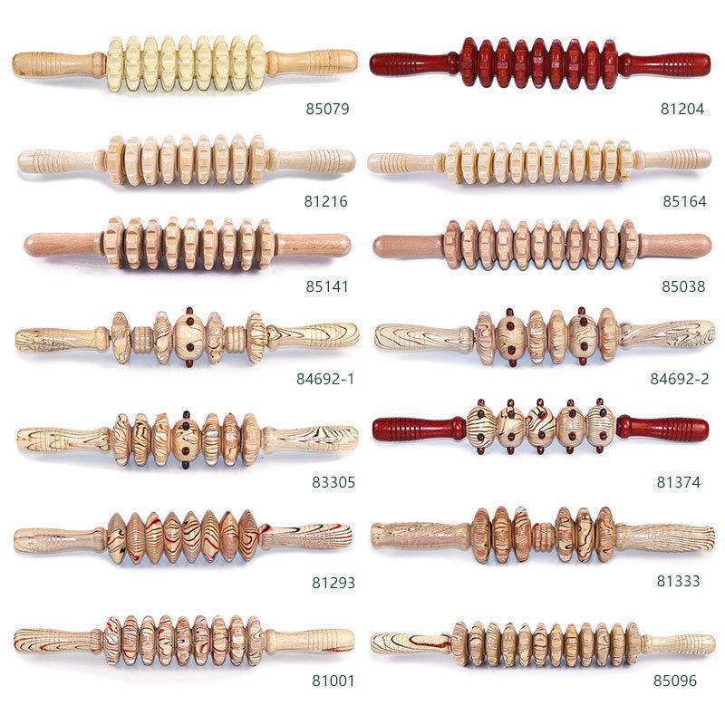 New Wooden Roller Massage Stic - Muscle Roller Stick 评论和价格