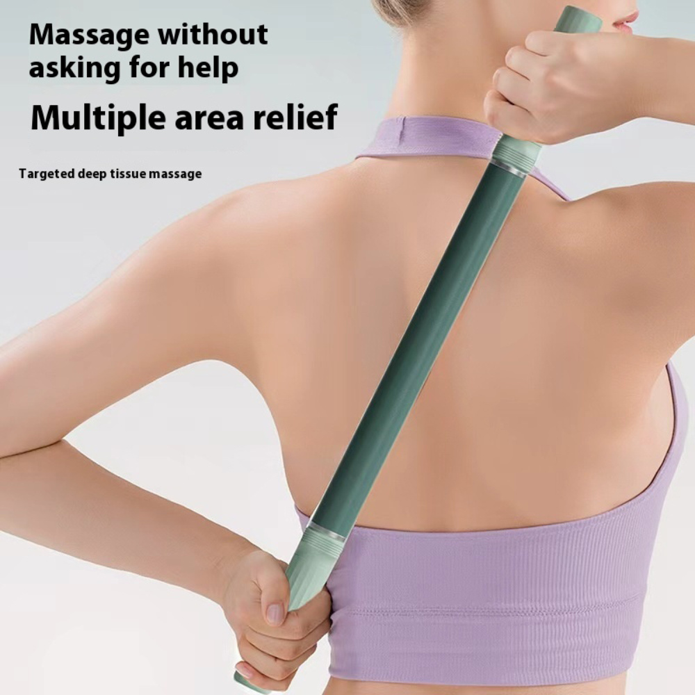 Massage Rod,Compact Deep Tissu - Muscle Roller Stick 评论和价格