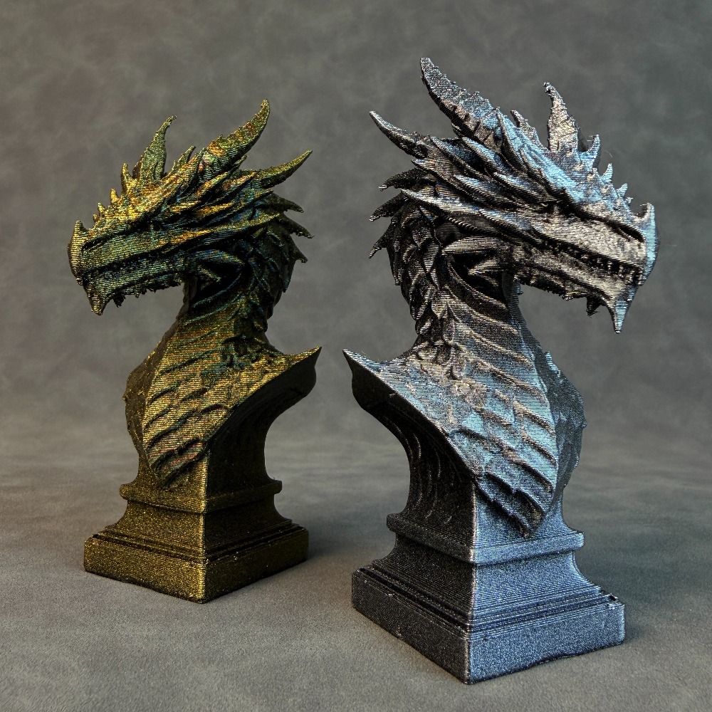 1-Piece Dragon Head Sculpture  - Head Racket Boom 评论和价格