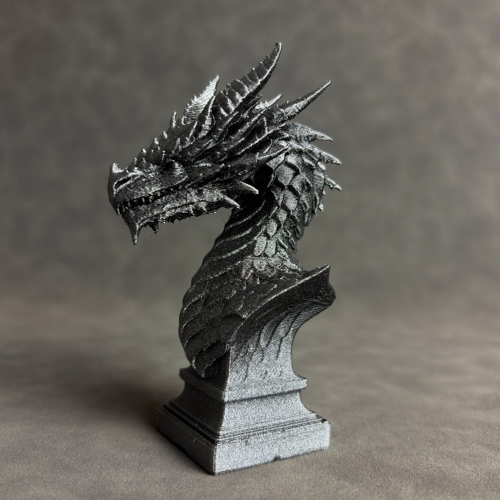 1-Piece Dragon Head Sculpture  - Head Racket Boom 评论和价格