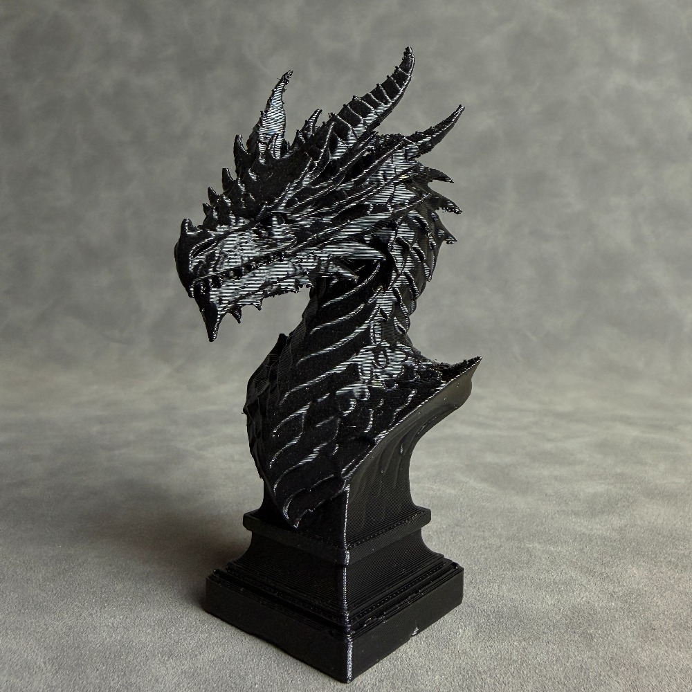 1-Piece Dragon Head Sculpture  - Head Racket Boom 评论和价格