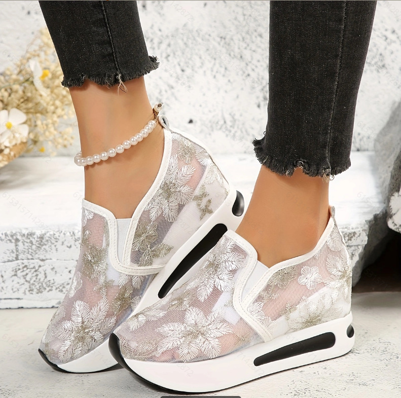 Lace Flats Platform Women Spor - Running Gear Woman 评论和价格