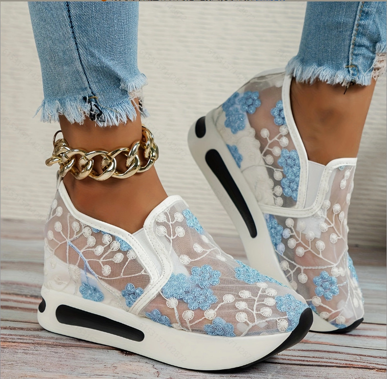 Lace Flats Platform Women Spor - Running Gear Woman 评论和价格
