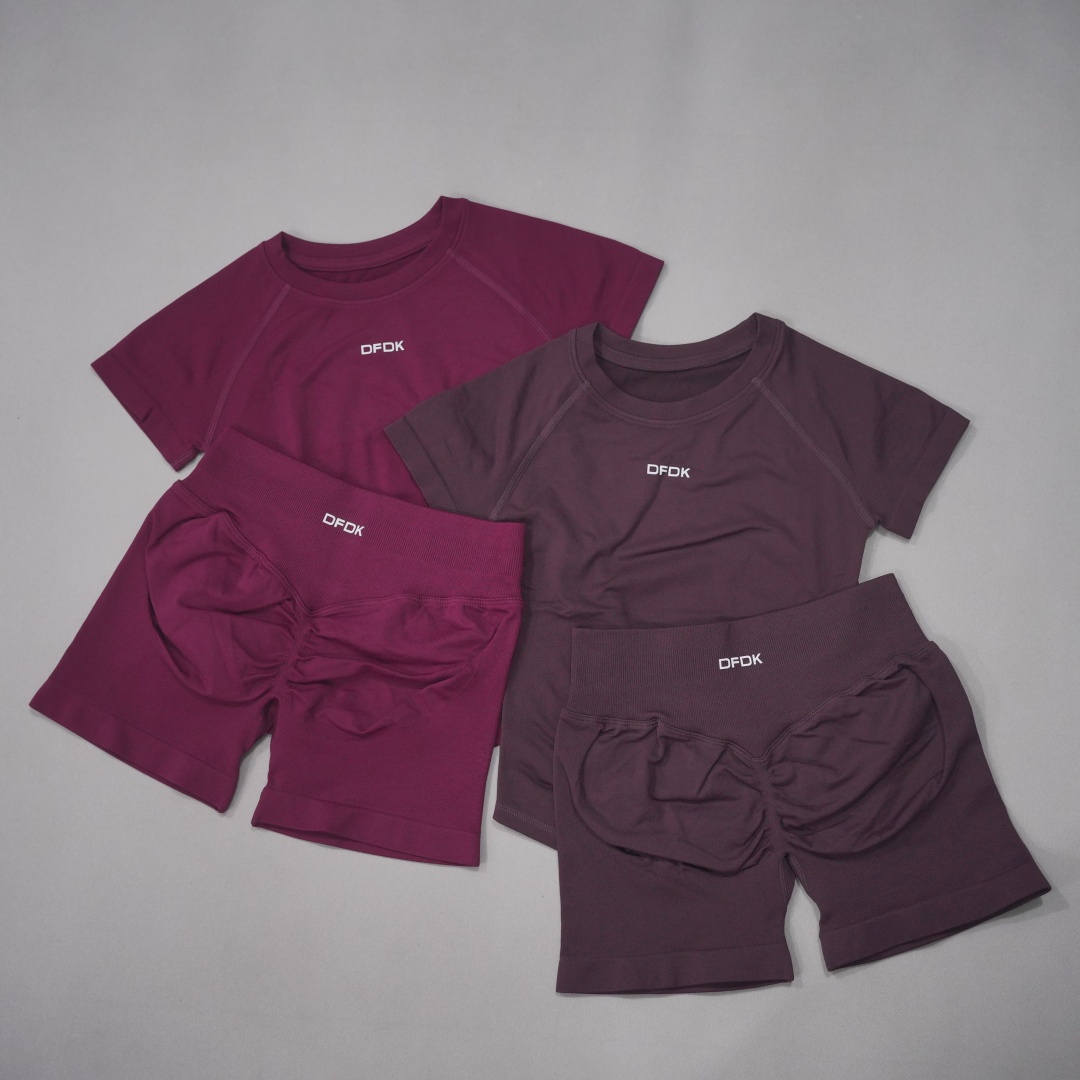 DFWomen 2Pcs Seamless Yoga Set - Running Gear Woman 评论和价格